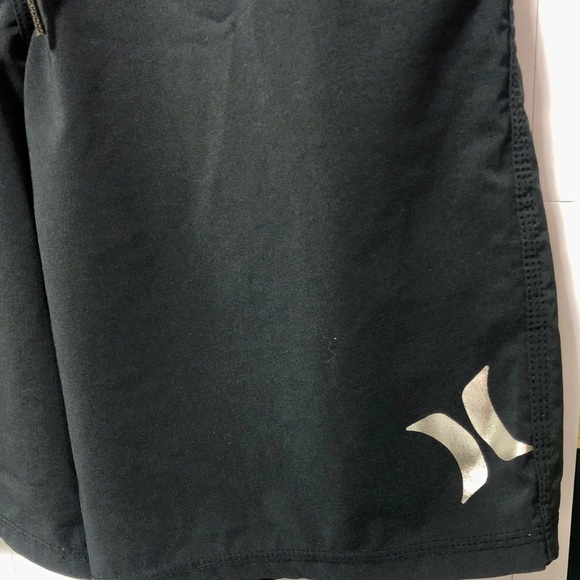 🎯Hurley Black Silver Phantom One & Only Board Shorts - Picture 9 of 16